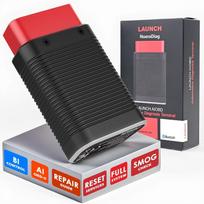 LAUNCH AIOBD Bluetooth OBD2 skaitytuvas - Visų sistemų diagnostika, DI paprastai paaiškina gedimus, Dalys/Darbas veikia su iPhone ir Android Full System black