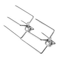 Accessories Rotisserie Stainless Steel Food Grade Chicken Grill Spit Forks BBQ Forks Meat Fork