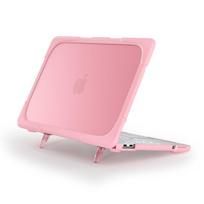 Matte Finish Laptop Case With Cooling Stand MacBook Air Pro Neo 13 A3404 2026 Shockproof TPU Plastic Cover MacBook Neo 13 A3404 2026 rausva