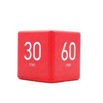 Timer Cube Gravity Productivity Sensor Flipping Led Display 4 Preset Time Dual Modes Countdown Cooking Study Mini Digital Timer Matches the image