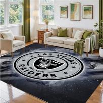 Las Vegas Raiders Design Crystal Velvet Rug Soft Decorative Mat for Bedroom Entrance 80cmx120cm