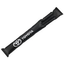 car sticker for toyota yaris camry Carbon v30 Fiber Leakproof Protective Seat Gap Car Cover Pad chr corolla rav4 prius accessories black