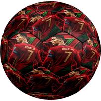 Ronaldo's Portugalijos marškinėlių futbolo kamuolys Dydis 5 Futbolo kamuolys Mašininiu būdu susiūtas Universalus futbolo kamuolys patalpoms/lauko sąlygoms Unikali dovana futbolo mėgėjams zq brown