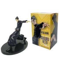 Anime Figure Geto Suguru Fushiguro Toji Gojo Satou doll Combat pose style action figure Model Desktop Ornament Birthday Gift black