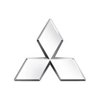 2025 m. Mitsubishi automobilio priekinių grotelių emblema, galinės bagažinės lipdukas-ženklelis Mitsubishi Pajero Outlander XL Montero Lancer Triton Gal 96mm