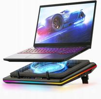 Nešiojamojo kompiuterio aušintuvas llano V12 su RGB apšvietimu