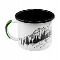 Emaliuotas puodelis ALPINUS TOURIST BEAR TATRA MOUNTAINS, 350 ml