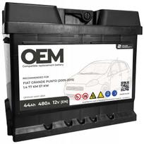 Automobilio akumuliatorius FIAT GRANDE PUNTO 44Ah 480A, be Start-Stop