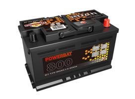 Akumuliatorius PowerBat 12V 80Ah 800A AGM Start-Stop 315x175x190