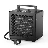 Keraminis DAHTEC šildytuvas ventiliatorius, 3000 W, kompaktiškas, voniai, biurui, namams