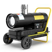 Dyzelinis oro šildytuvas 20 kW su dūmų išmetimu ir termostatu