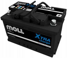 Automobilio akumuliatorius MOLL X-tra Charge 84070, 70Ah, 700A, P+