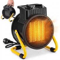 Elektrinis šildytuvas 2000 W su ventiliatoriumi ir termostatu
