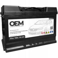 Automobilio akumuliatorius 77Ah 720A VW Passat B6 1.9TDI OEM