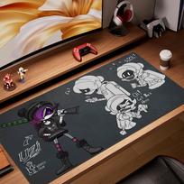 2026 New Mouse Pad M-Murder D-Drones Gamer Mousepad Keyboard Office Mat Anime Carpet Laptop Accessories Large Mice Mat 30cmx60cm(11.8x23.6inch) brown