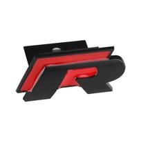 3D Car Front Grille Trunk Emblem Sticker For R Rline Logo Badge Stickers Volkswagen Polo Passat Golf Jetta Polo Touran CC T-ROC LN39