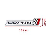 3D Metal Badge Car Front Grille Decoration Sticker Accessories For Seat FR Alhambra KKJSW3 Leon Cupra Ateca Ibiza Altea Toledo Tarraco 1PC