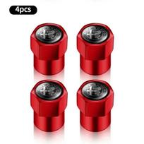 4Pcs Metal Car Wheel Tire Air Valve Caps Stem Covers For Alfa Romeo Mito Brera 147 Giulietta 159 156 Stelvio Sportiva Giulia