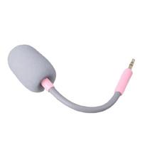 Detachable Microphones for X Headsets 3.5Mm Game Headphones rožinė