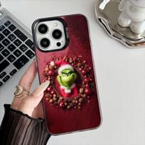 Kaip Ž-Ž-Žaliasis Grinčas pavogė Š-Š-Šventas Filmo Telefono dėklas Apple 11 12 13 14 15 16Pro Max Plus Apsauginis Padengtas Telefono Dangtelis iPhone15pro black