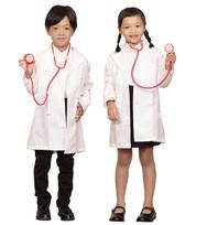Clearstone Kids Job Cosplay Halloween Doctor Costume for Kids, Unisex, White white