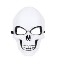 Dress Up Skeleton Ghost Festival Mask Cosplay Spooky Halloween Skull Mask Funny 3D Full Face Mask Toy Children's Toys white