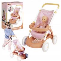 Smoby Baby Nurse vežimėlis lėlėms iki 42 cm, 51 × 33 × 13,5 cm