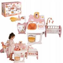 Smoby Baby Nurse sulankstomas lėlės priežiūros kampelis, 71 cm