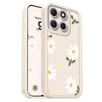 Falling Daisies Phone Case For Motorola G86 G85 G84 G75 G60 G56 G54 G53 G52 G35 G34 G32 G30 G24 G22 G15 4G 5G Staircase Soft Cov Moto G54 balta