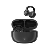 Edifier Comfo Q Ear Cuff Wireless Open ENC Noise No Blocking with IP56 Fast Sound Leakage Dynamic Automatic Single Lightweight and Black Earphones, juoda