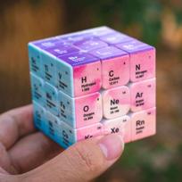 Periodic Table 3x3 Speed Cube Puzzle Chemical Educational Learning Resources Toys For Kids Boys Girls Cubo Mágico Zauberwürfe gray