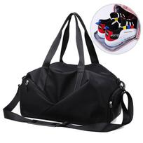 Mat Fitness Dry Wet Sac De Sport Handbags Tas Travel Training Waterproof Sack Gymtas Pool Bag juoda