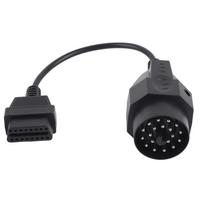 Automobilio diagnostikos jungties laidas 16 kontaktų į 20 kontaktų OBD2 diagnostikos adapteris Pakeitimas E36 E39 X5 Z3 X1 gray