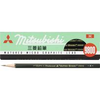 Mitsubishi Pencil Office 9800 H 12 pieces K9800H beige