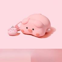 Cute 3D Pig Cover For AirPods 4 Case Cartoon Cute Earphone Case For AirPods Pro 2 3 Charging Cover Piggy Soft Case For Airpods4 pink