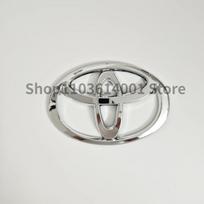 Toyota Car Front And Rear Logo Emblem Grille Hood OP4 Trunk Badge for Corolla Camry RAV4 Yaris Vios Highlander Alphard Rear Car Badg 7.5cm X 5cm gray