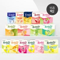 TEAZEN Kombucha SLYVA+PERSIKAS 60VNT Arbatos maišeliai Stiklinės yellow