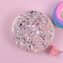 Round Glitter Phone Holder Ring Holder Universal Mobile Phone Finger Grip Holder Is Suitable for All Mobile Phone Holders