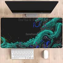 Large Snake Cartoon Mouse Pad Kawaii Carpet Pc Gaming Mousepad Nonslip Base Rubber Laptop Computer Office Accessories Desk Mat 800x300x2mm