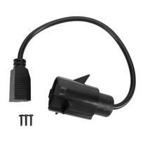 Brass Plug Charging Adapter Plug Stable Connection Golf Cart Charger Adapter  For Club Car black