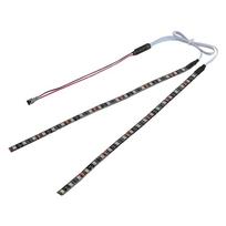 Waterproof LED Light Strip Flashlight Bar Lamp for Kugoo M4/M4 Pro Night Safety Warning Light Strip Electric Scooter Accessories gray
