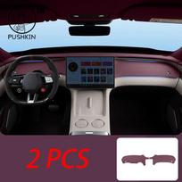 For Xiaomi YU7 2025 Car Dashboard Cover Instrument Panel Mat Sun Shade Anti-slip Carpet Pad Decoration Accessories gray