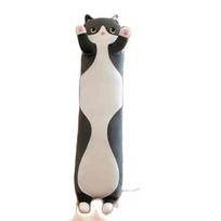 50-130cm Kawaii Minkštas pliušinis žaislas Didelis ilgas katės pliušinis pagalvė pliušiniai minkšti sofos pagalvėlės dekoras Gimtadienio dovanos berniukams 50cm