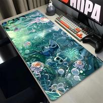 XXL Pelės Padas Kompiuterio Greičio Tipo Kilimas Tuščiaviduris Riteris E-sporto Žaidėjams Žaidimų Nešiojamojo Kompiuterio Klaviatūros Guminis Pelės Padas Biuro Stalas 30x60cm blue