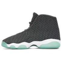 Air Jordan Horizon BG Grey Hyper Turquoise Kids Sneakers Blue Dark-Grey White-Hyper-Turqouise-Anthracite 823583-004 37.5 black