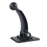 Adjustable 180 Degree Car Phone Holder Phone Stand with Sticky  Adhesive & 17mm Magnetic  Joint for Secure Grip 1 black