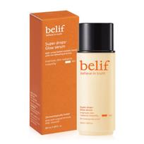belif Super Drops Glow Serum 50ml - Intensive Radiance & Texture Perfecting Serum for Glass Skin beige