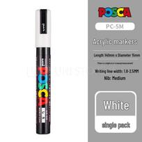 POSCA Acrylic Marker Pen PC-5M by UNI Mitsubishi – Contact Customer Service for Bulk Orders. gray