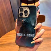 Cool G-Godzillas Phone Case For IPhone17 Air 16 15 14 Plus 13 12 11 Pro 7 8 XS Max XR Silver Black Bumper Case iPhone 12