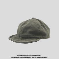 5 cm Trumpas snapelis Didelis dydis Beisbolo kepuraitė Vyrams Moterims Amerikietiška Retro Darbinė apranga Amis Chaki Minkštas snapelis Kepurė Japoniška Hip Hop kepurė F 56-58cm žalia